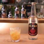 Daruma caipirinha with Hassaku oranges from Hiroshima (Daruma retro recipe)