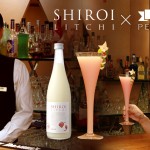 Their original cocktail ‘Setsuka’ made at a bar in Kure using the SHIROI series liqueur, lychee